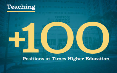 UFF teaching rises 100 positions in international university ranking
